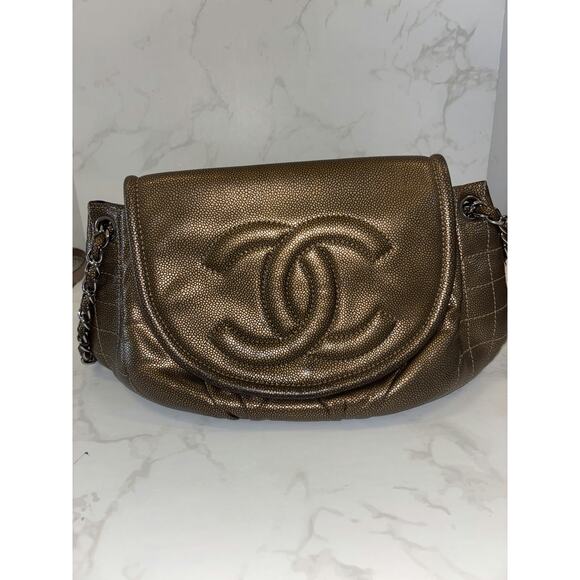Chanel Metallic Flap Bag - Great Condition - Picture 1 of 6